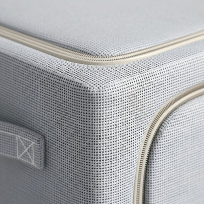 Caja Organizadora De Ropa Multiuso Para Ropero 50x40x33cm Gris
