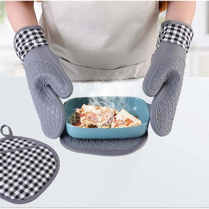 Guante Manopla De Cocina Agarradera De Silicona Gastronomía