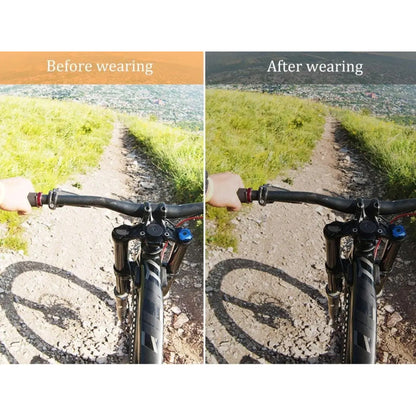 Lentes De Ciclismo Deporte Polarizados Protección Uv Unisex  Negro
