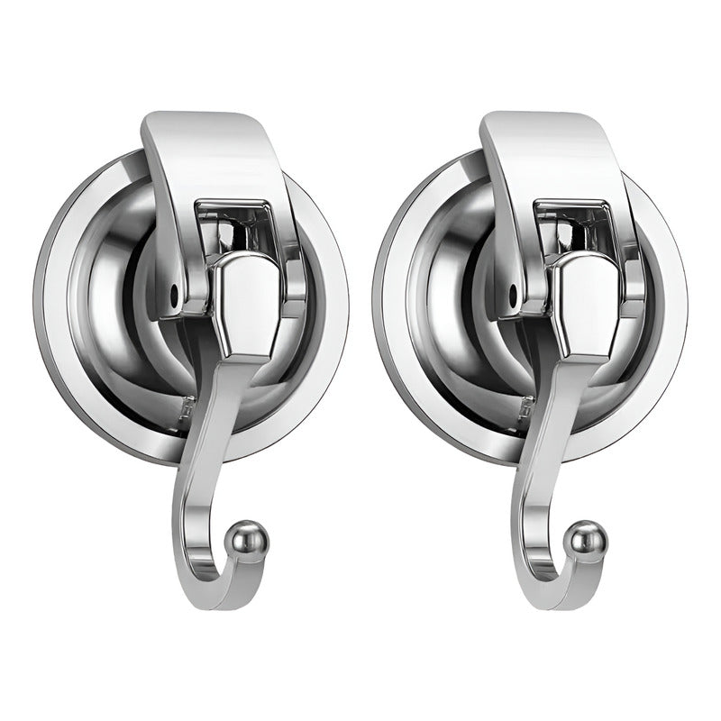 Ganchos Para Toalla X2 Unid Con Ventosa Toallero Baño Cocina