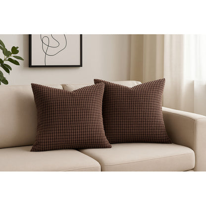 Fundas De Almohadón X2 Decoración Hogar Casa Poliester Cod.3