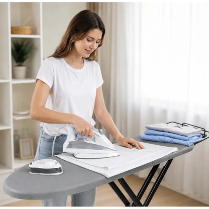 Tabla De Planchar Plegable Acero Resistente Antideslizante Tabla De Planchar Negro