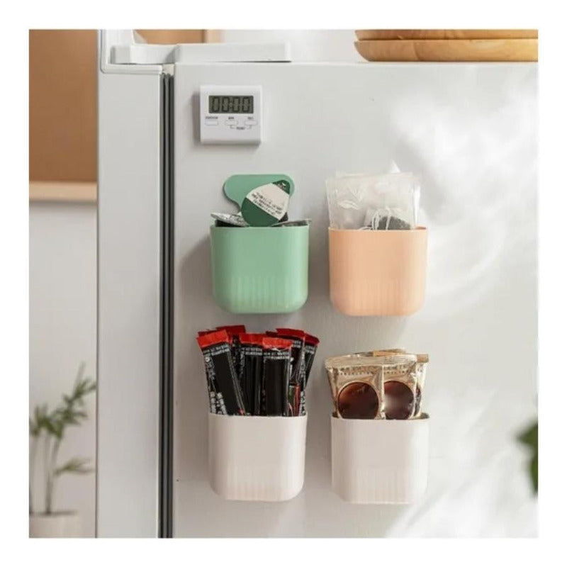 Organizador Baño Magnético Adhesivo Cosméticos Accesorios