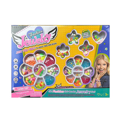 Juego Infantil Kit Pulseras Y Collares Para Niños Y Niñas