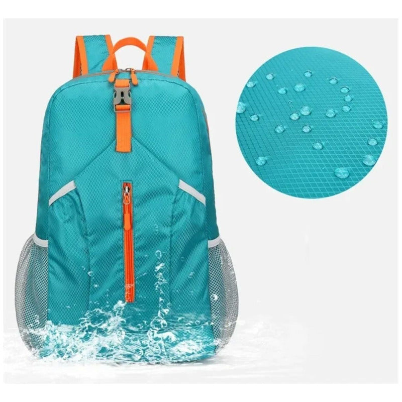Mochila Deportiva Impermeable Unisex Urbana Bolsa Plegable