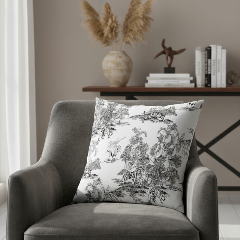 Fundas De Almohadón X2 Decoración Hogar Casa Microfibra Cod2