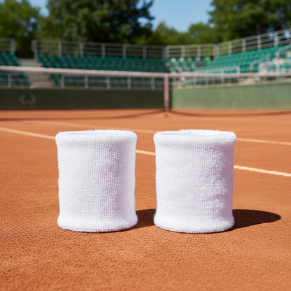 Par De Muñequeras Largas Para Deporte Tenis Fitness Running
