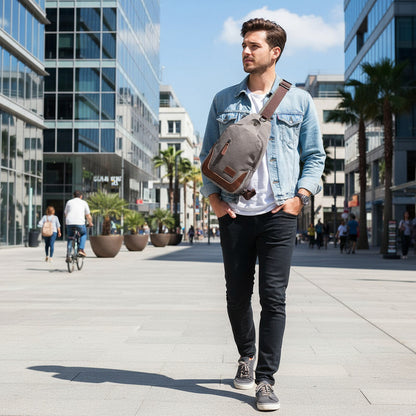 Mochila Cruzada Bandolera Bolso De Pecho Morral Urbano