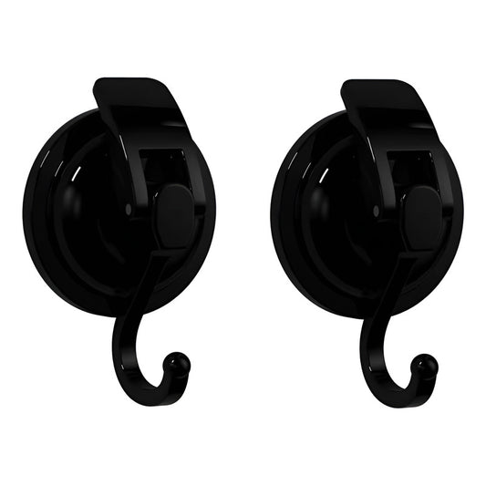 Ganchos Para Toalla X2 Unid Con Ventosa Toallero Baño Cocina
