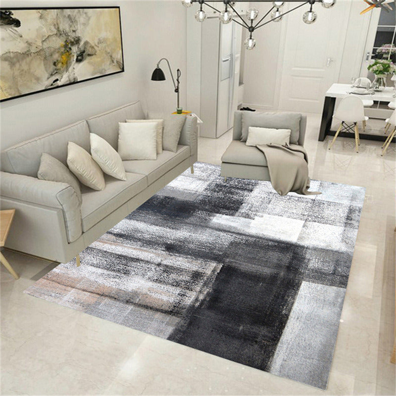 Alfombra De Piso Para Hogar Casa Diseño Abstracto 200x140cm