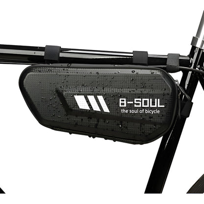 Bolso De Bicicleta Bici Bolsa Impermeable Rígido Anticaídas Negro