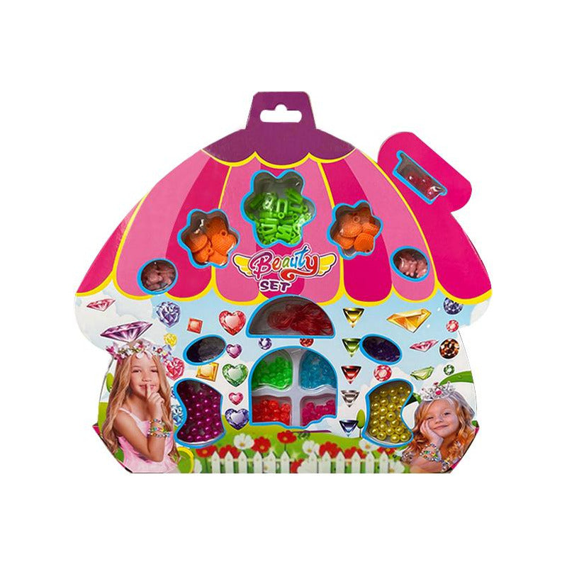 Juego Para Hacer Pulseras Set Collares Niños Niñas Infantil