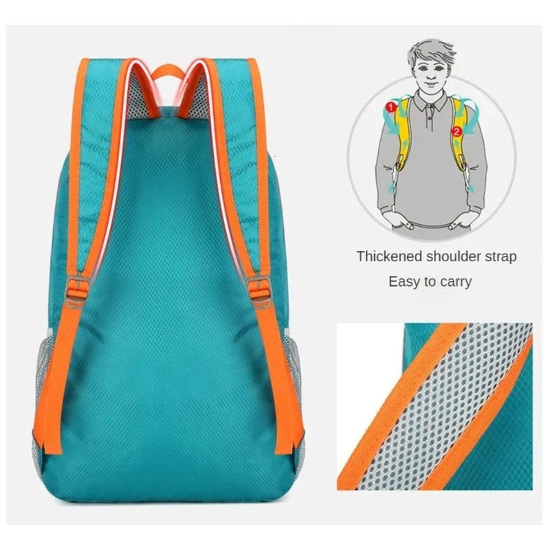 Mochila Deportiva Impermeable Unisex Urbana Bolsa Plegable