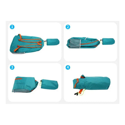 Mochila Deportiva Impermeable Unisex Urbana Bolsa Plegable