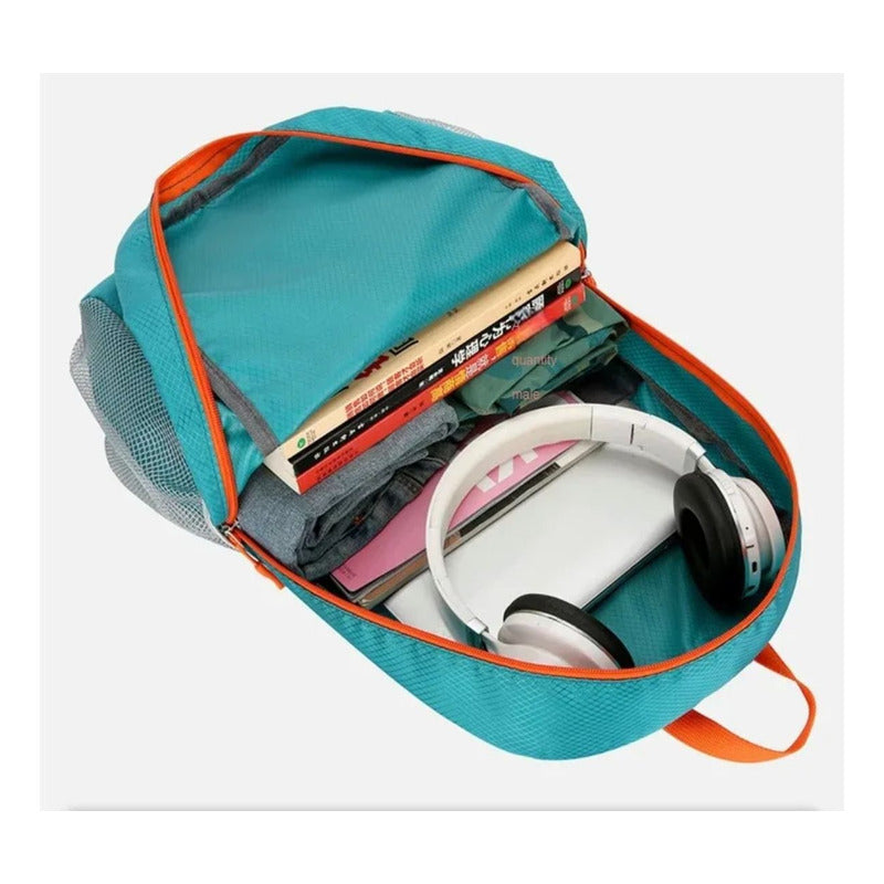 Mochila Deportiva Impermeable Unisex Urbana Bolsa Plegable