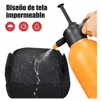 Estuche Para Cámara Bandolera Negra Con División Profesional Negro