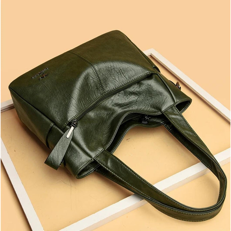 Cartera Bolso Bandolera Dama Mujer Ajustable Eco Cuero C1