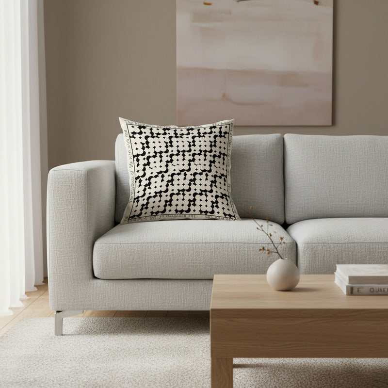 Fundas De Almohadón X2 Decoración Hogar Casa Microfibra Cod2