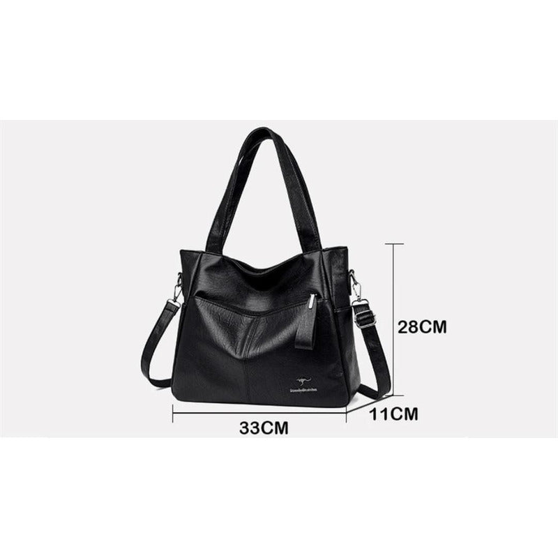 Cartera Bolso Bandolera Dama Mujer Ajustable Eco Cuero C1
