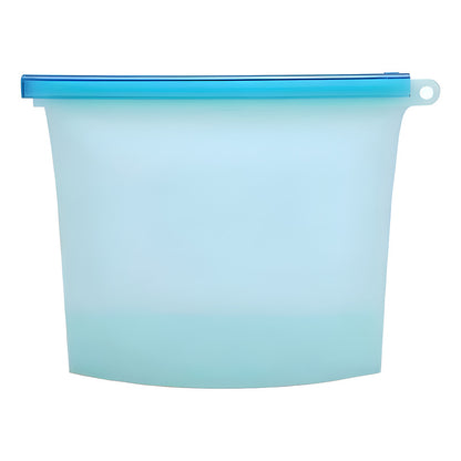 Bolsas De Silicona X2 Conserva Alimentos Reutilizable 1000ml