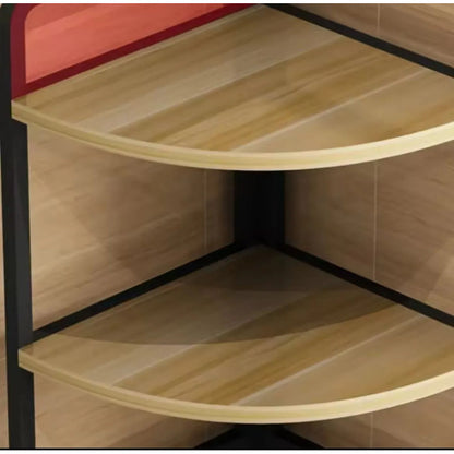 Estante Esquinero Organizador De Cocina 3 Niveles Multiuso Marrón