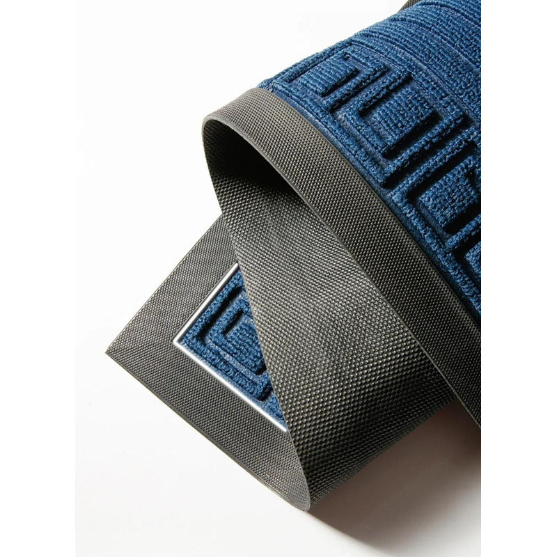 Alfombra De Entrada A Casa Hogar Felpudo Rayas Y Espirales