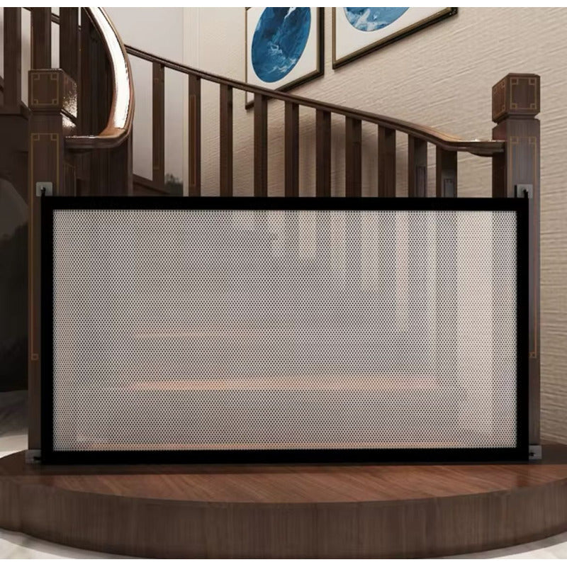Barrera De Seguridad Para Escalera Bebes Malla Separadora Gr