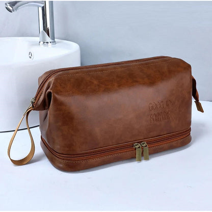 Neceser De Eco Cuero Bolso Organizador De Viaje Bolsa Unisex