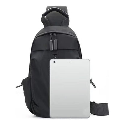 Mochila Bandolera Impermeable Bolso Pecho Cierre Al Medio