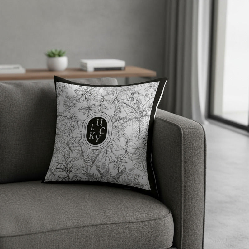 Fundas De Almohadón X2 Decoración Hogar Casa Microfibra Cod2