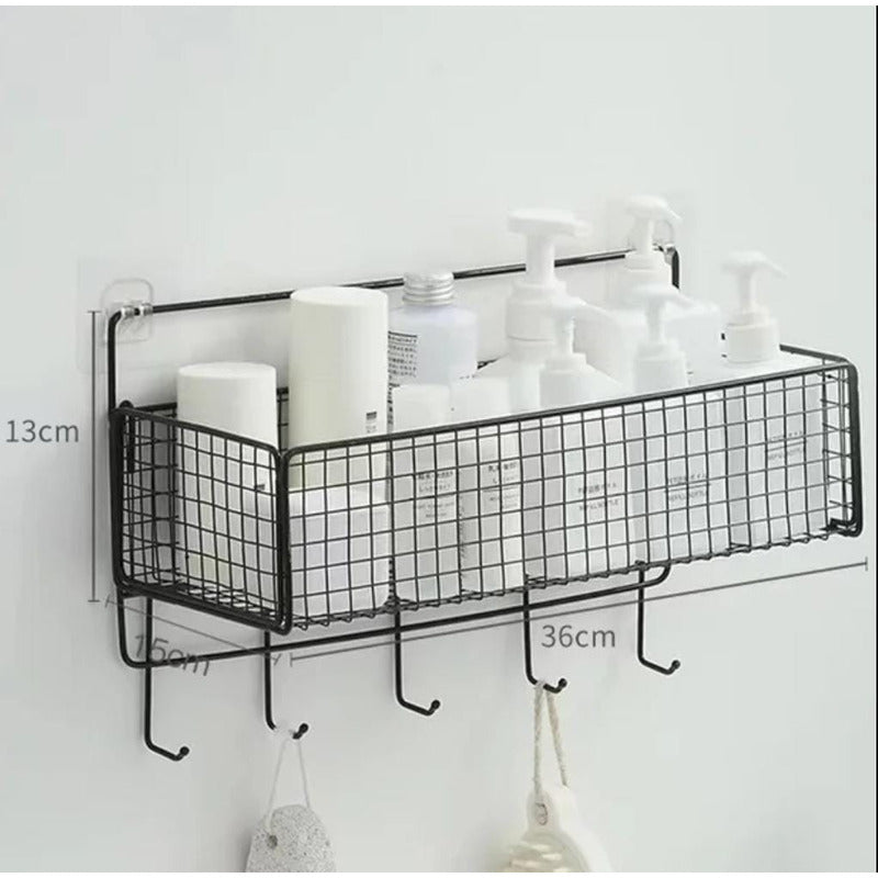Organizador Colgante Multiuso Cocina Baño Estante Alacena