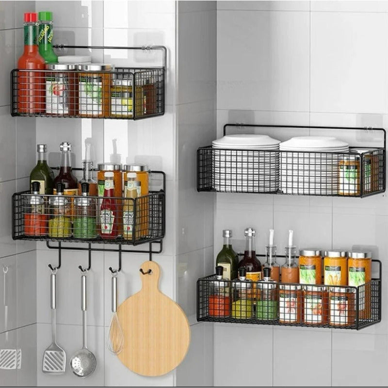 Organizador Colgante Multiuso Cocina Baño Estante Alacena
