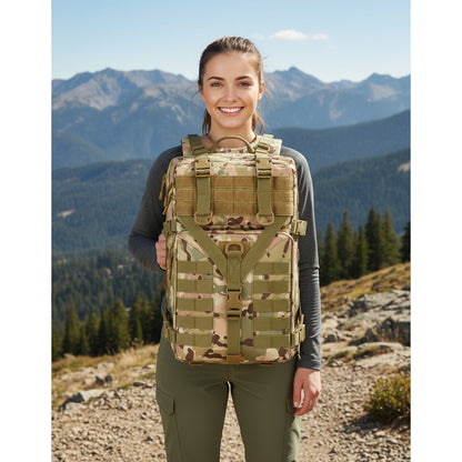 Mochila Táctica De 50 L Militar Impermeable Camping Premium