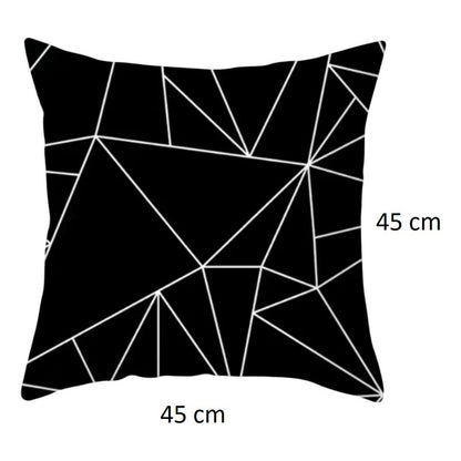 Funda De Almohadón X2 Decoración Hogar Casa Microfibra Cod.1