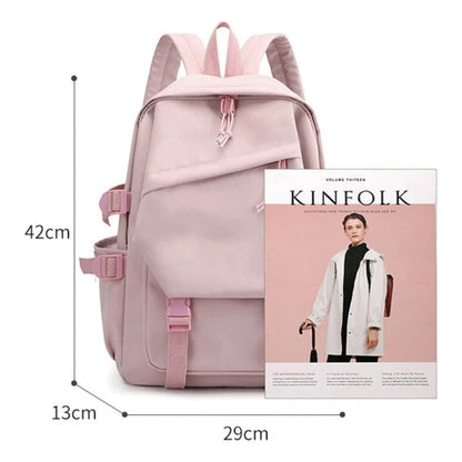 Mochila Escolar Liceal Facultad Urbana Impermeable Fashion