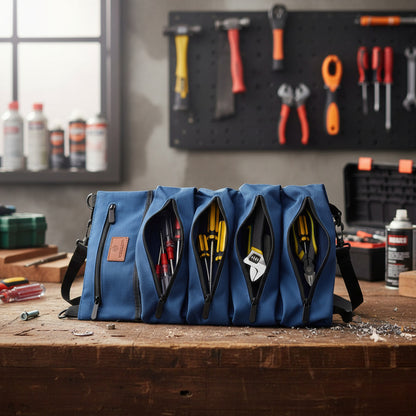Bolso Para Herramientas Bolsa Portátil 5 Bolsillos
