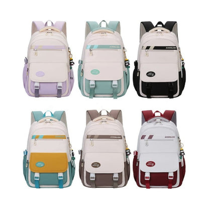 Mochila Escolar Liceal Unisex Impermeable Viaje Jianglida