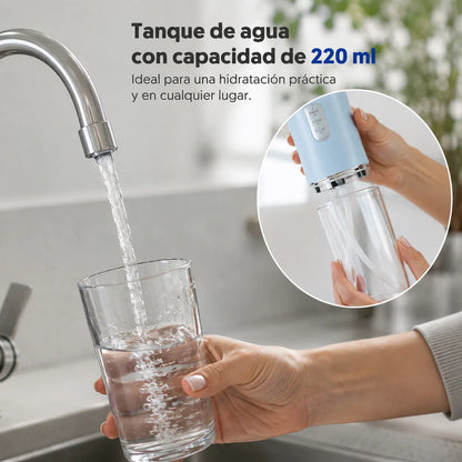 Irrigador Bucal Portátil Limpieza Dental Recargable 4 En 1 Blanco