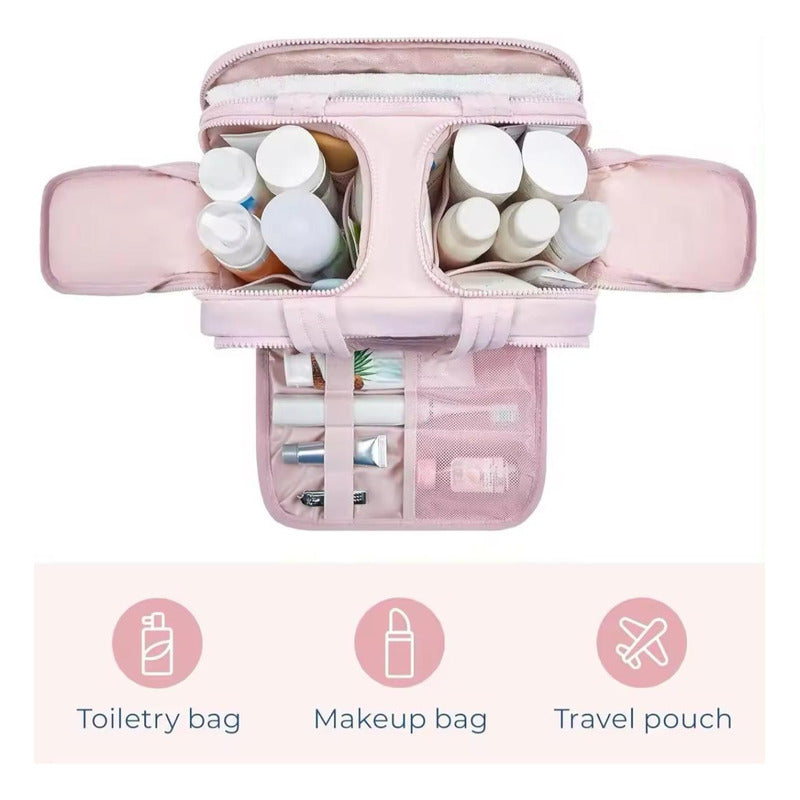 Neceser De Viaje Porta Maquillaje Cosméticos Mujer Premium