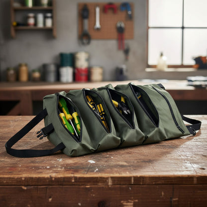Bolso Para Herramientas Bolsa Portátil 5 Bolsillos
