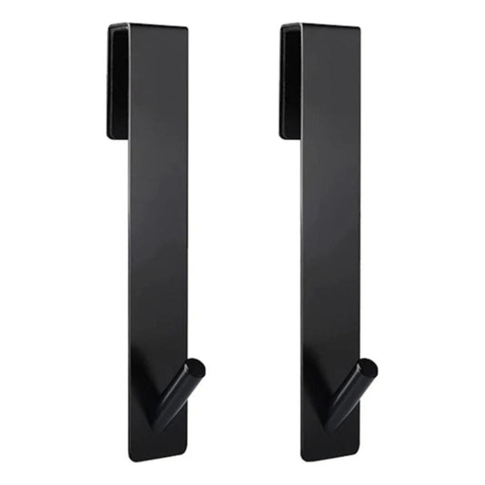 Perchero Para Puerta Toallero Gancho X2 Unid. Acero Inox