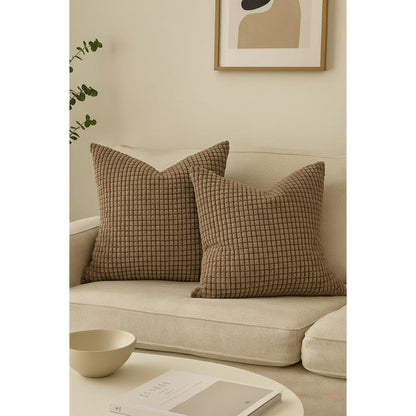 Fundas De Almohadón X2 Decoración Hogar Casa Poliester Cod.3