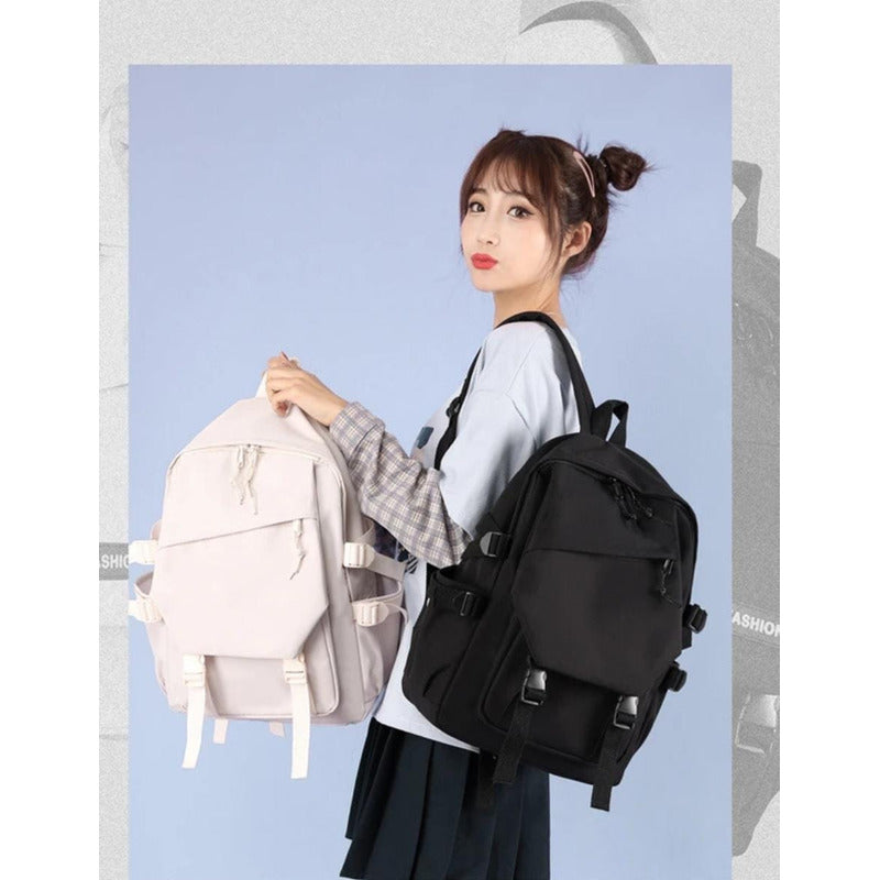 Mochila Escolar Liceal Facultad Urbana Impermeable Fashion